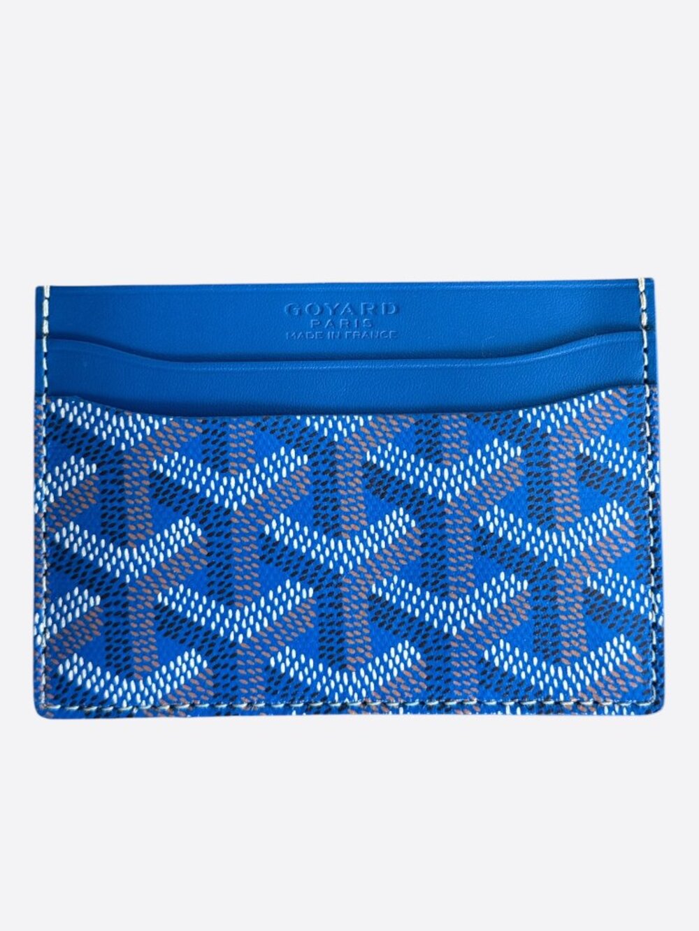 Goyard Blue Saint Sulpice Card Holder